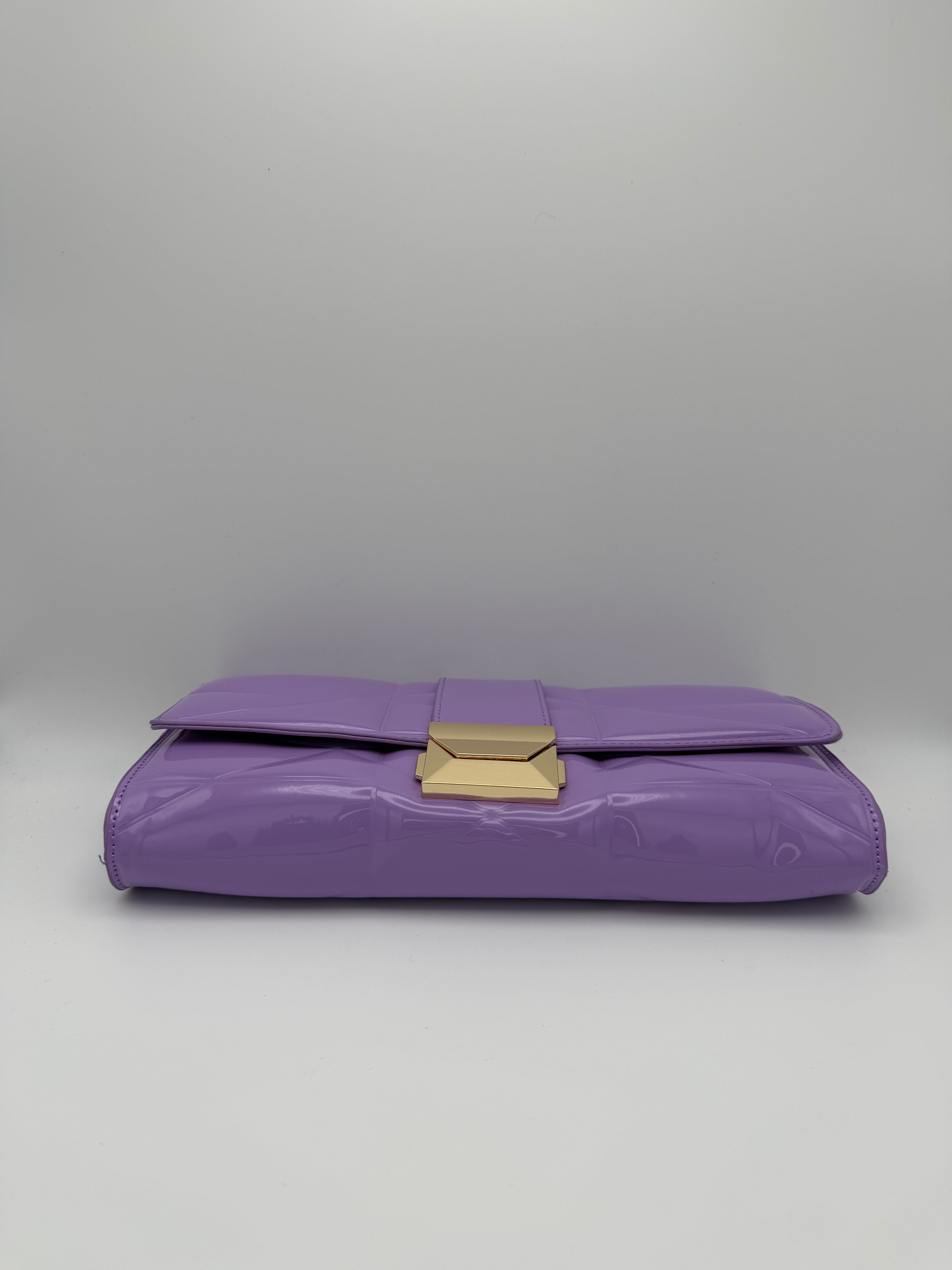 Quilted Clutch Bag - Front Side