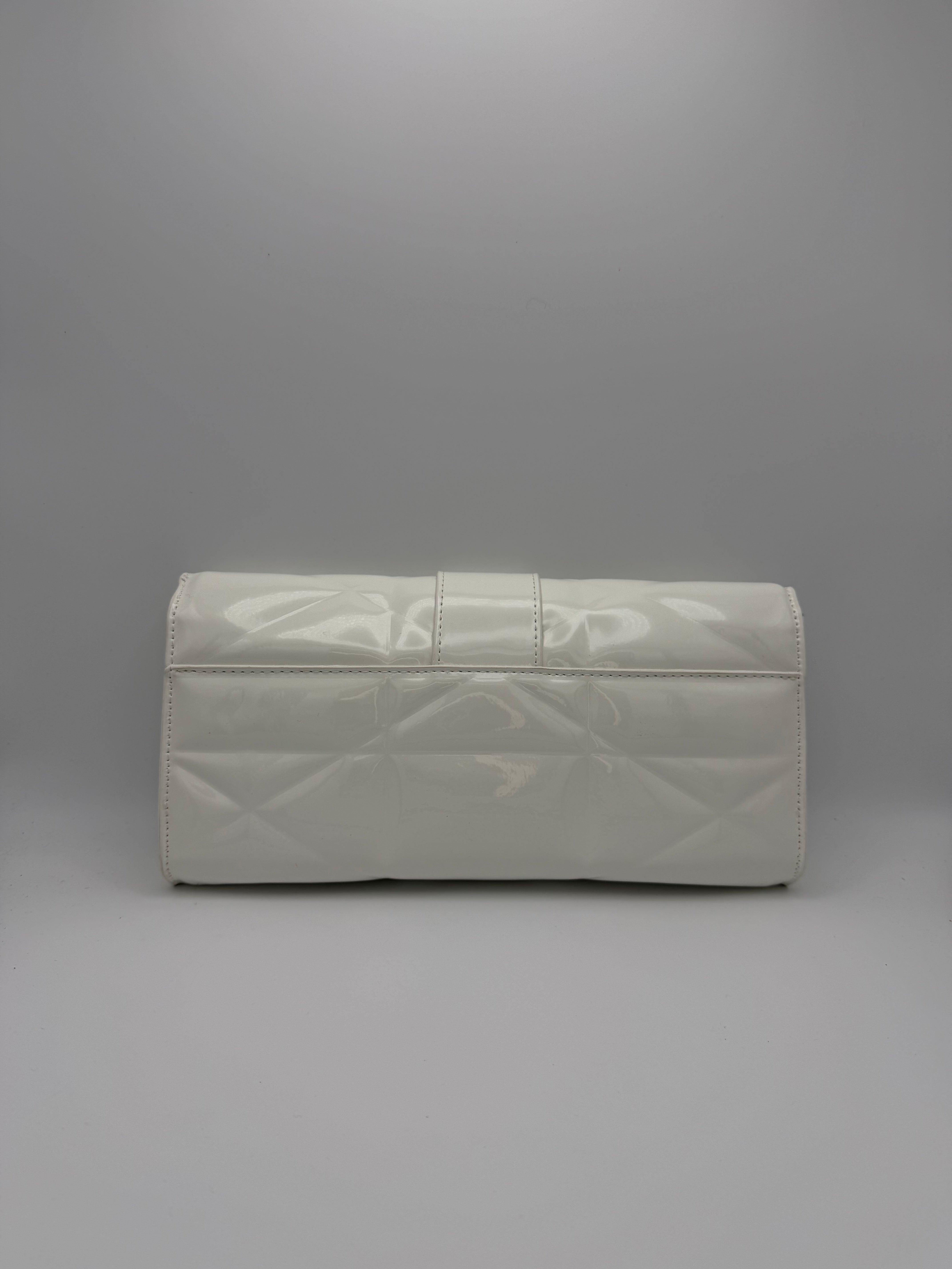 Quilted Clutch Bag - Back